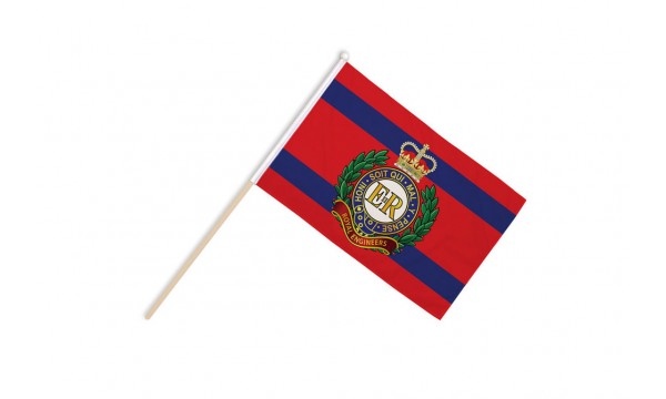 Royal Engineers Corps Hand Flags
